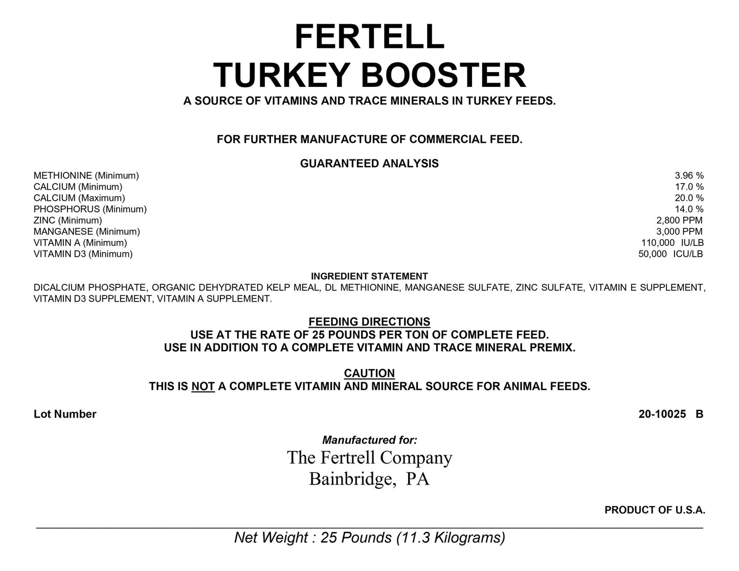 Turkey Booster