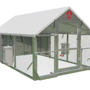 The Homesteader Chicken Coop (6x10)